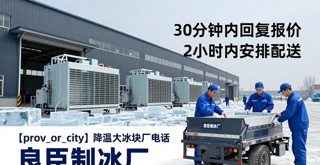 嘉定降温大冰块厂电话 良臣制冰厂